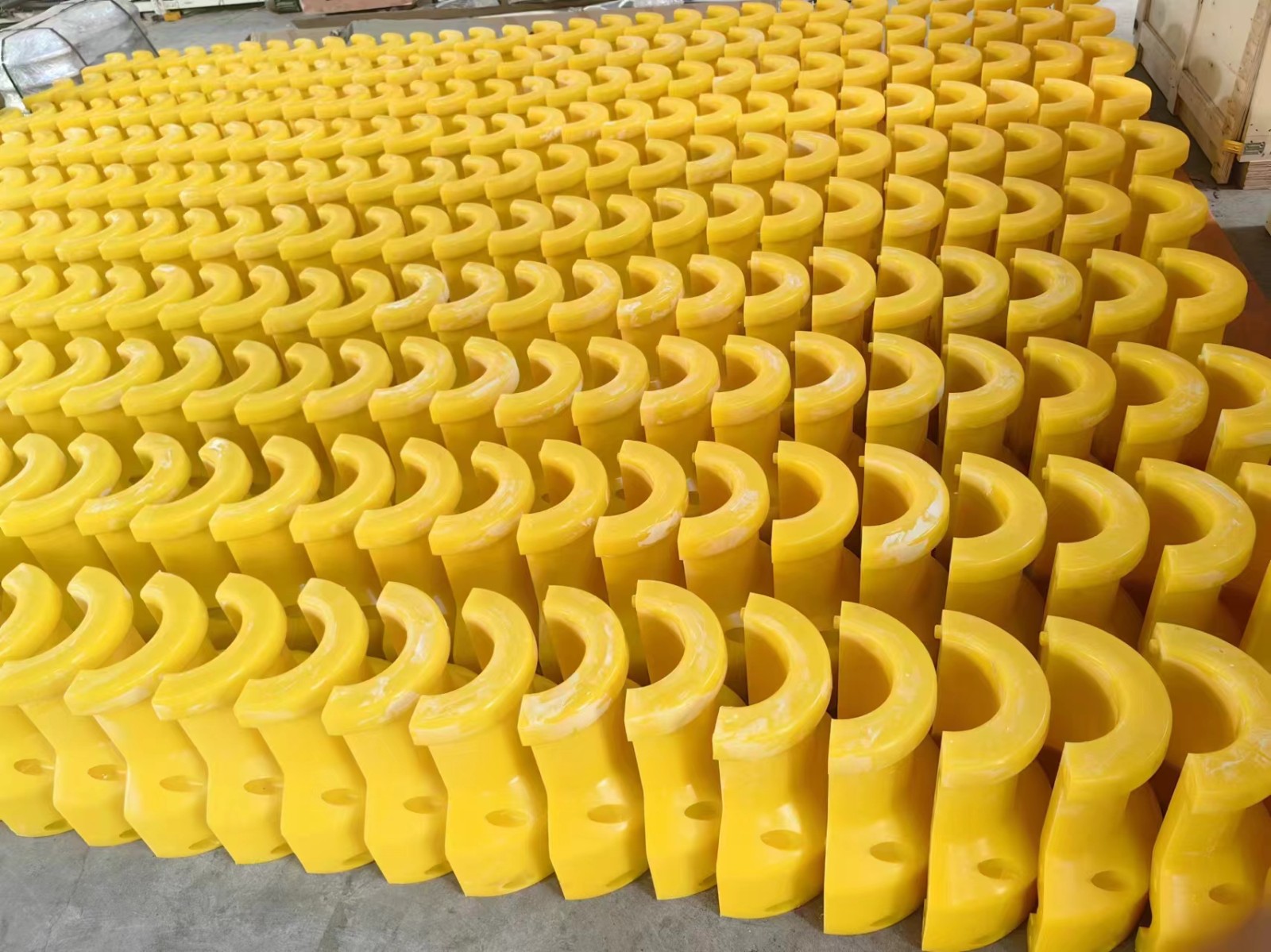 Interlocking bending restrictors