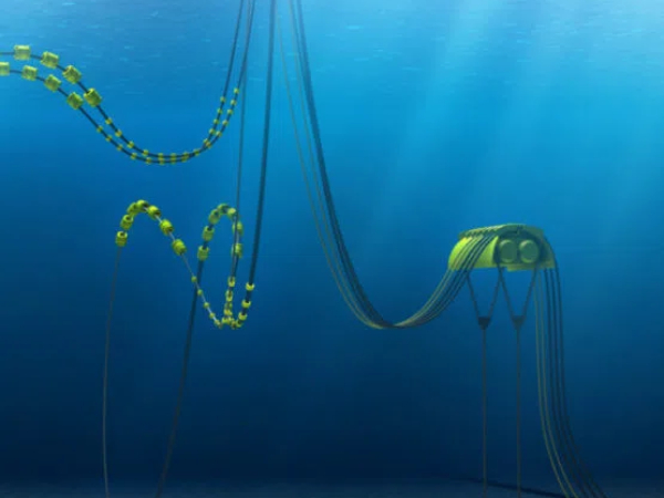 Dynamic jumper buoyancy modules