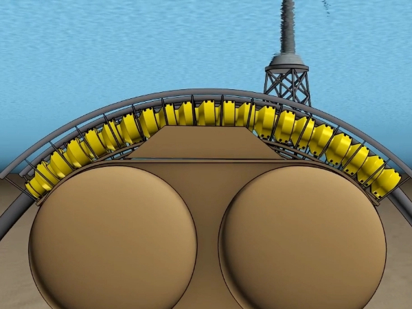 Submarine flexible pipeline bend limiter