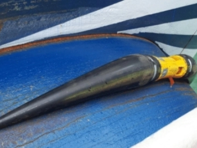 Subsea riser bend stiffener