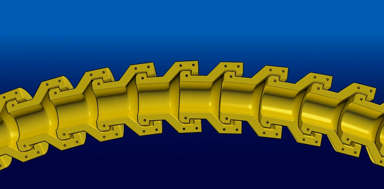 Vertebrae bend restrictor