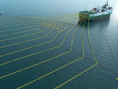 Seismic Streamer Bend Protection System for Survey Vessels